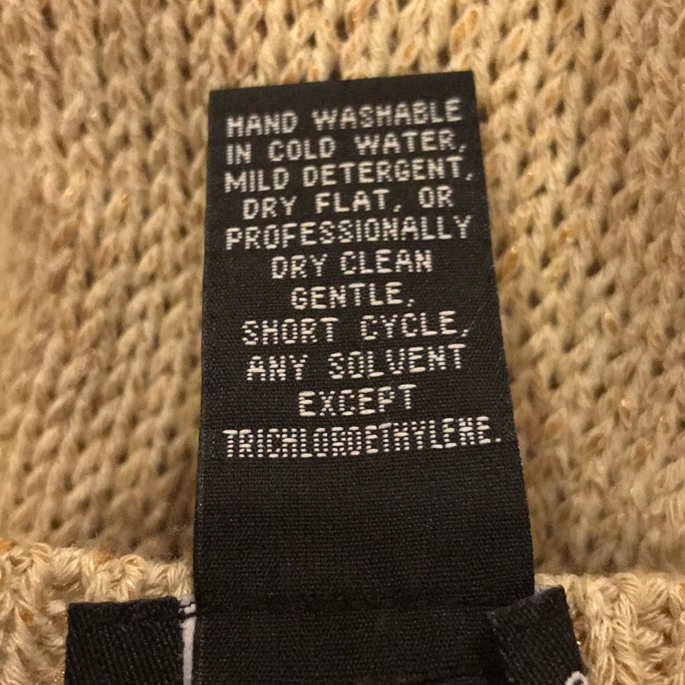 Doncaster Collection Sweater Tan Basic Classic M - image 5